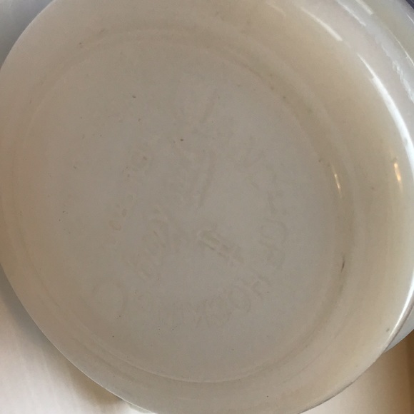 Vintage FireKing mug Blue Willow Anchor Hocking D handle made in USA stacking - Picture 5 of 7